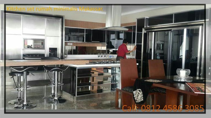 Produksi kitchen set rumah minimalis makassar